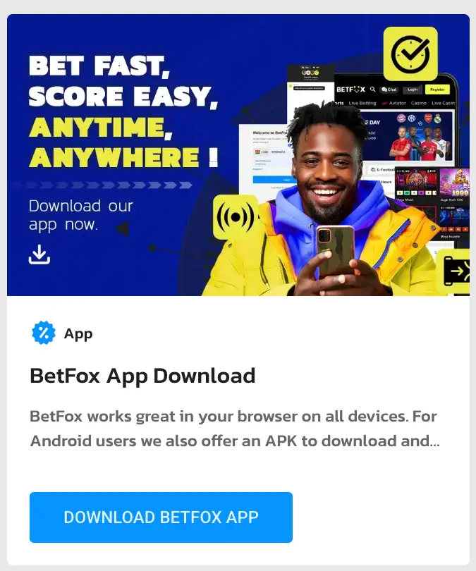 BetFox Mobile Experience
